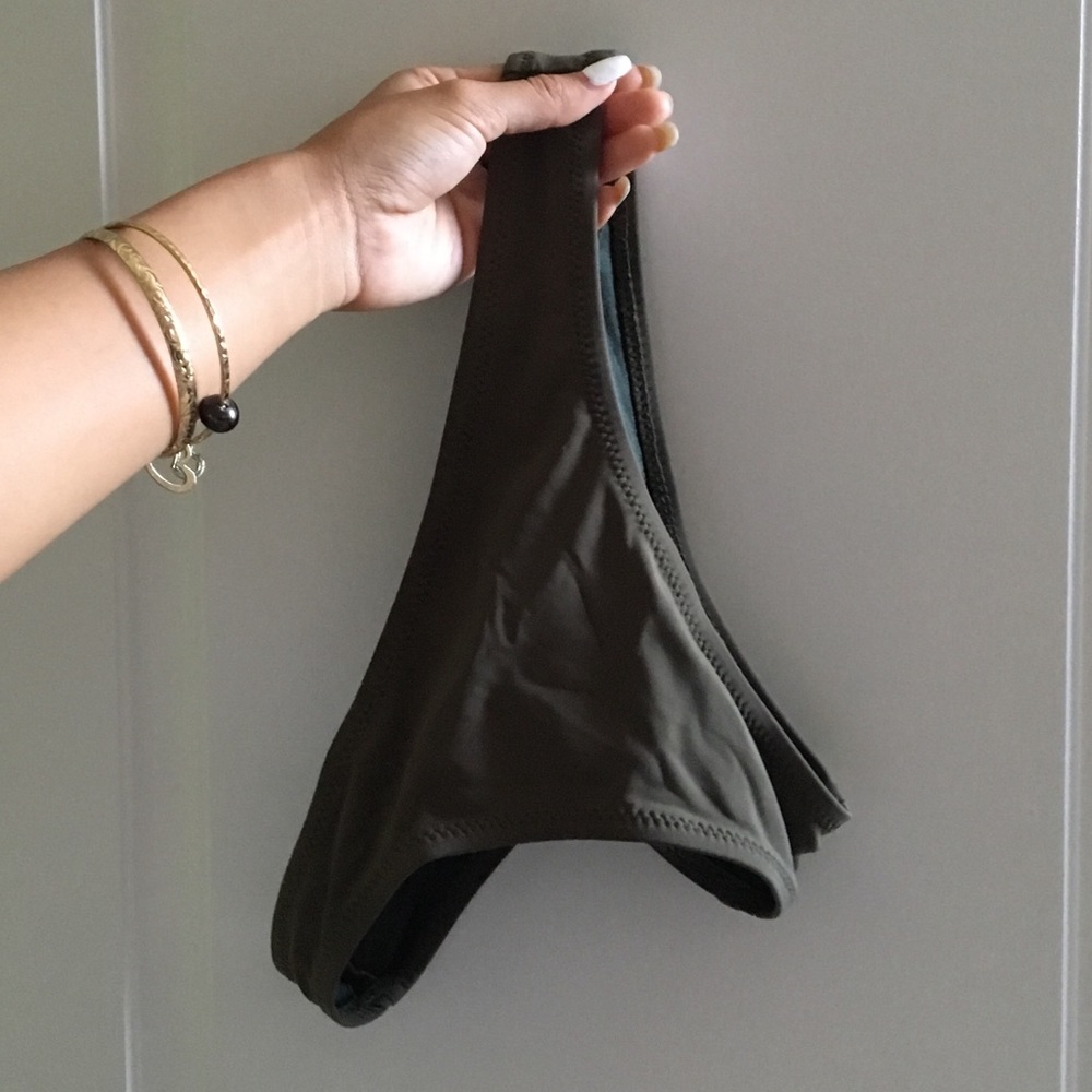 Olive Green Bikini Set